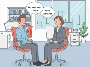 Gambar Karyawan Resign Kerja - kasih tau atasan