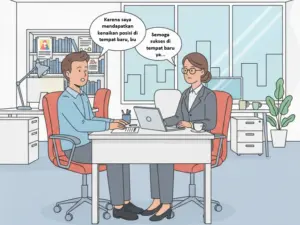 Gambar Karyawan Resign Kerja - exit interview